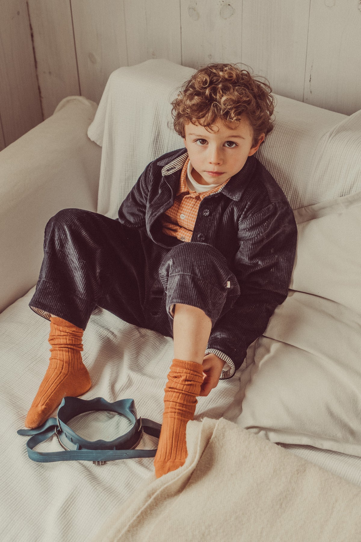 Mateus Shirt Mini Amber Checks