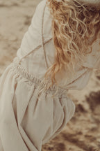 Eva Midi Dress Ecru
