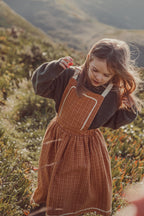 Mimi Midi Dress Amber Checks