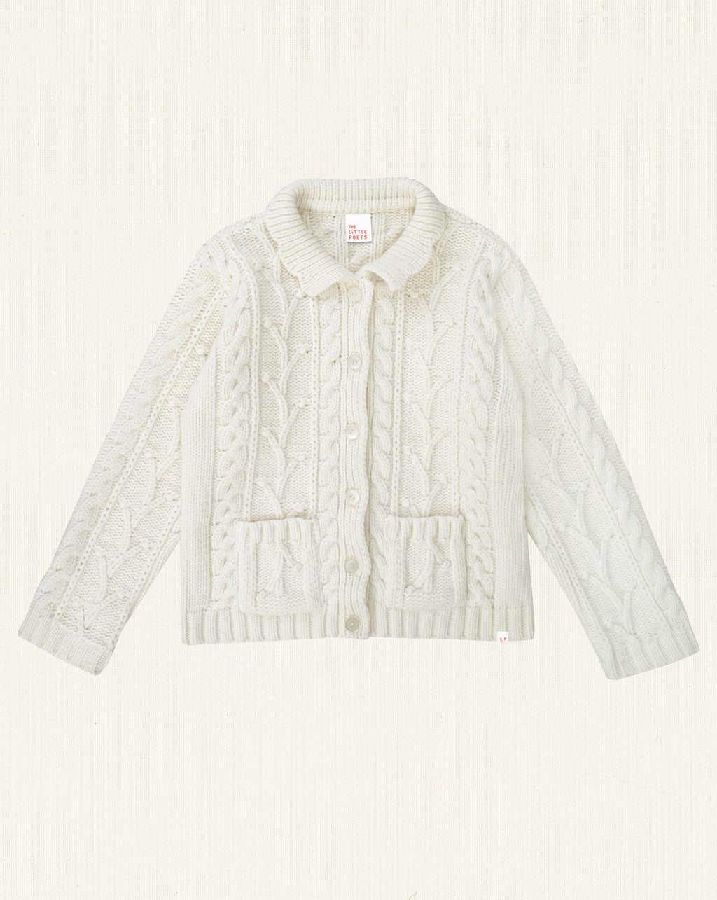 Alberto Wool Cardigan Ecru (Special Edition)