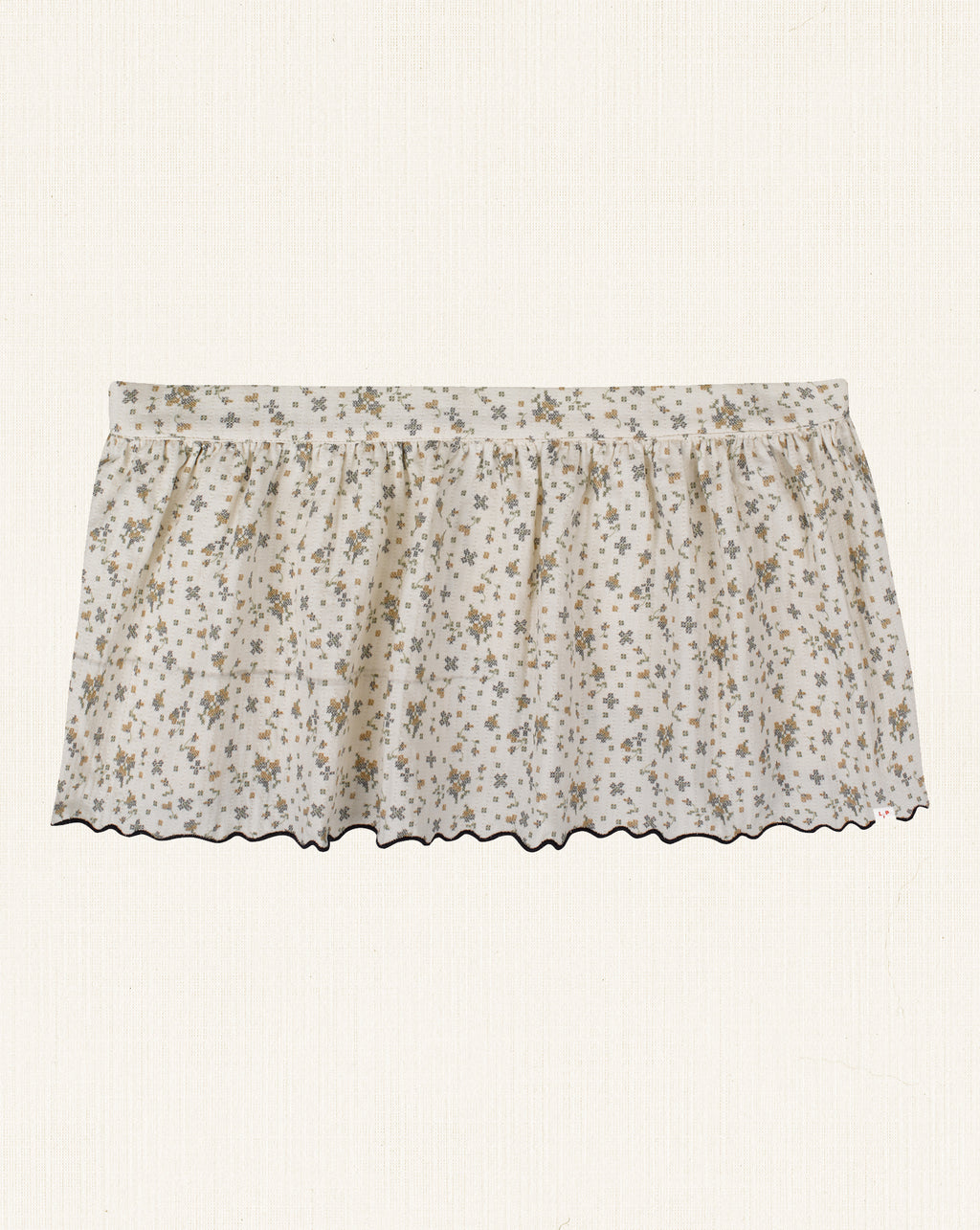 Alma Overskirt Navy Flowers