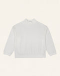 Amaro Turtle Neck LS T-shirt Ecru