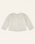 Aurora Baby Sweater Ecru