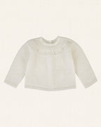 Aurora Baby Sweater Ecru