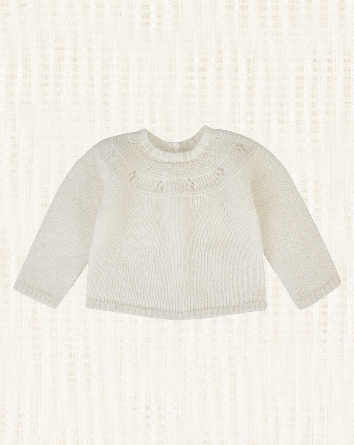 Aurora Baby Sweater Ecru