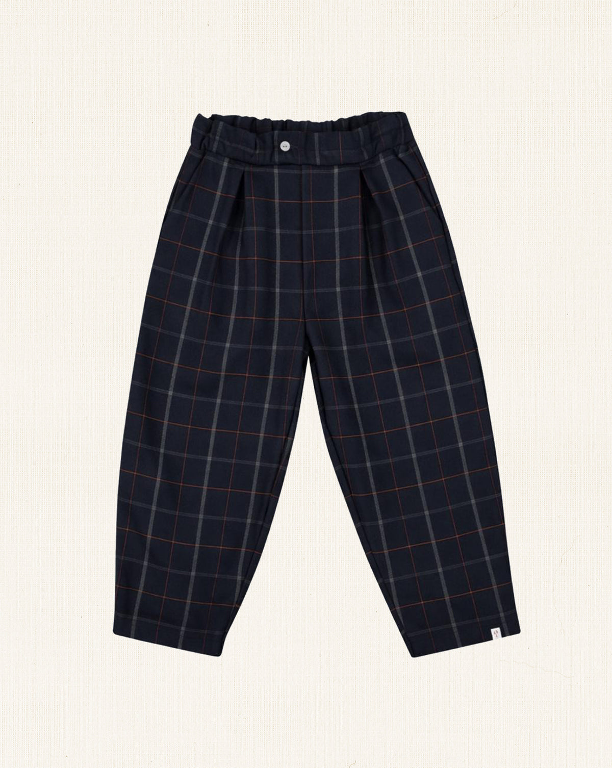 Camões Pants Navy Tartan