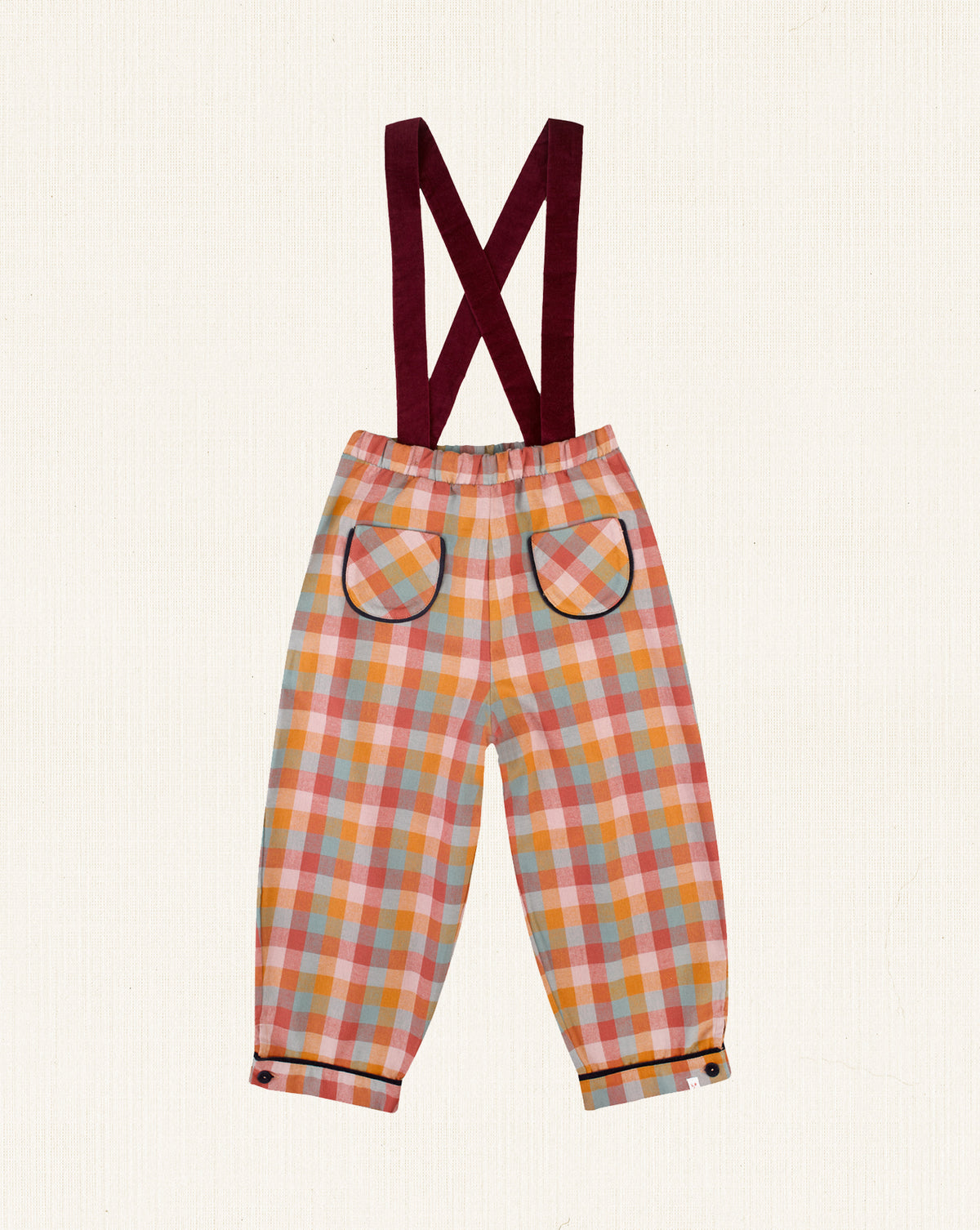 Cesária Pants Mix Checks