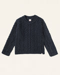 Clara Wool Sweater Graphite Ecru (Special Edition)