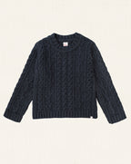 Clara Wool Sweater Graphite Ecru (Special Edition)