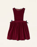 Concha Dress Granate Velvet