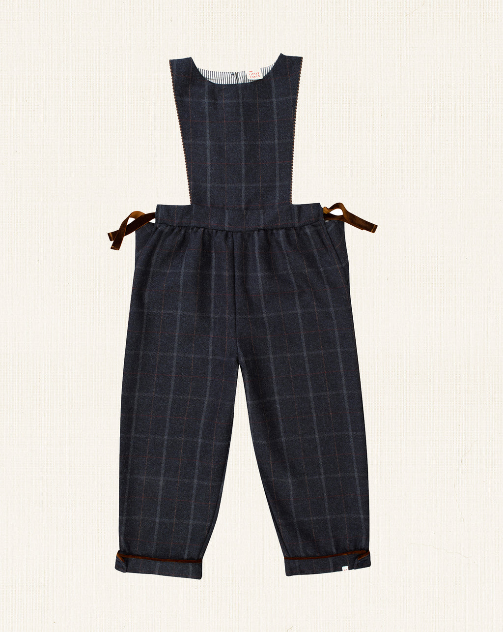 Constança Overall Navy Tartan