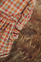 Amália Midi Skirt Mixed Checks