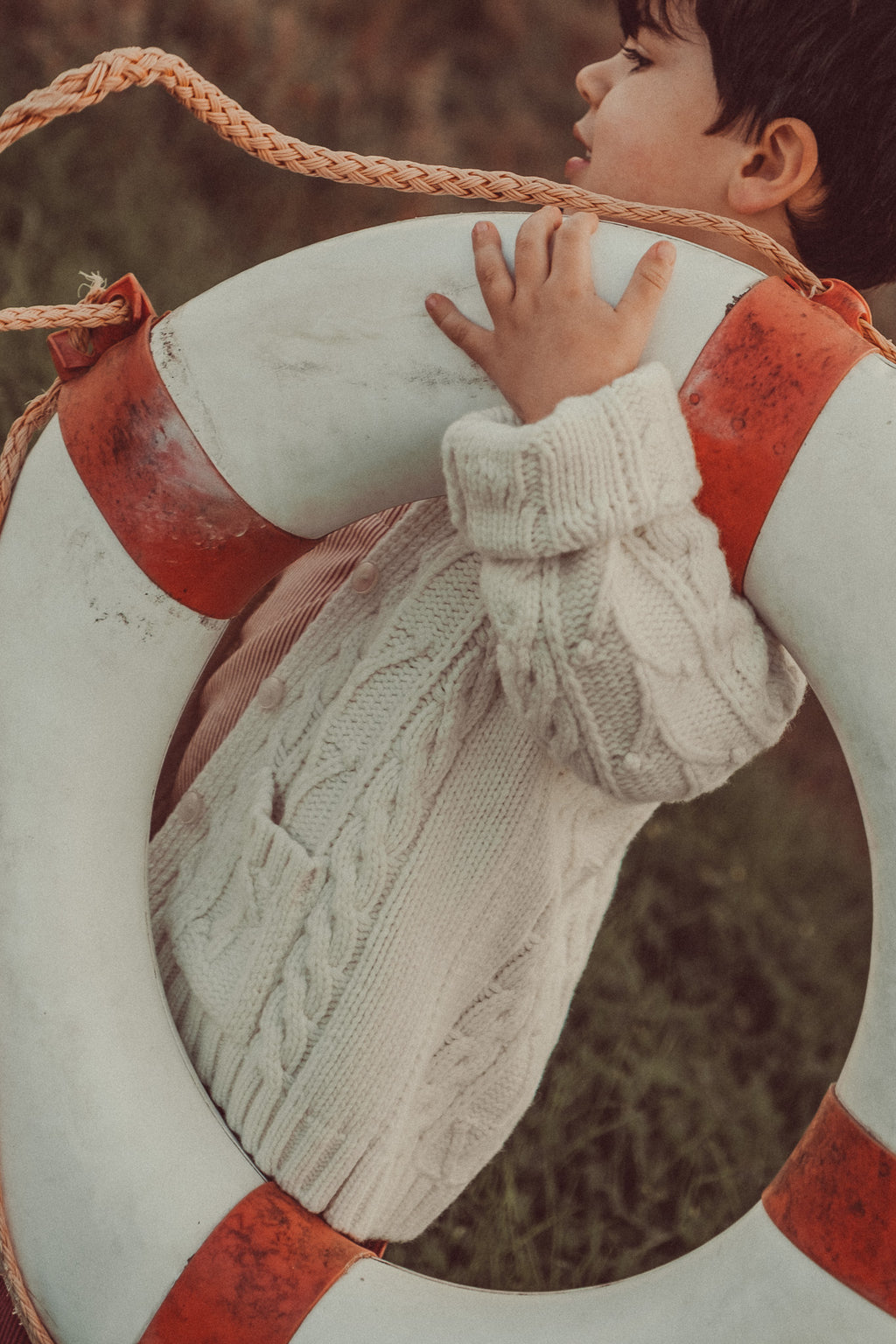 Alberto Wool Cardigan Ecru (Special Edition)