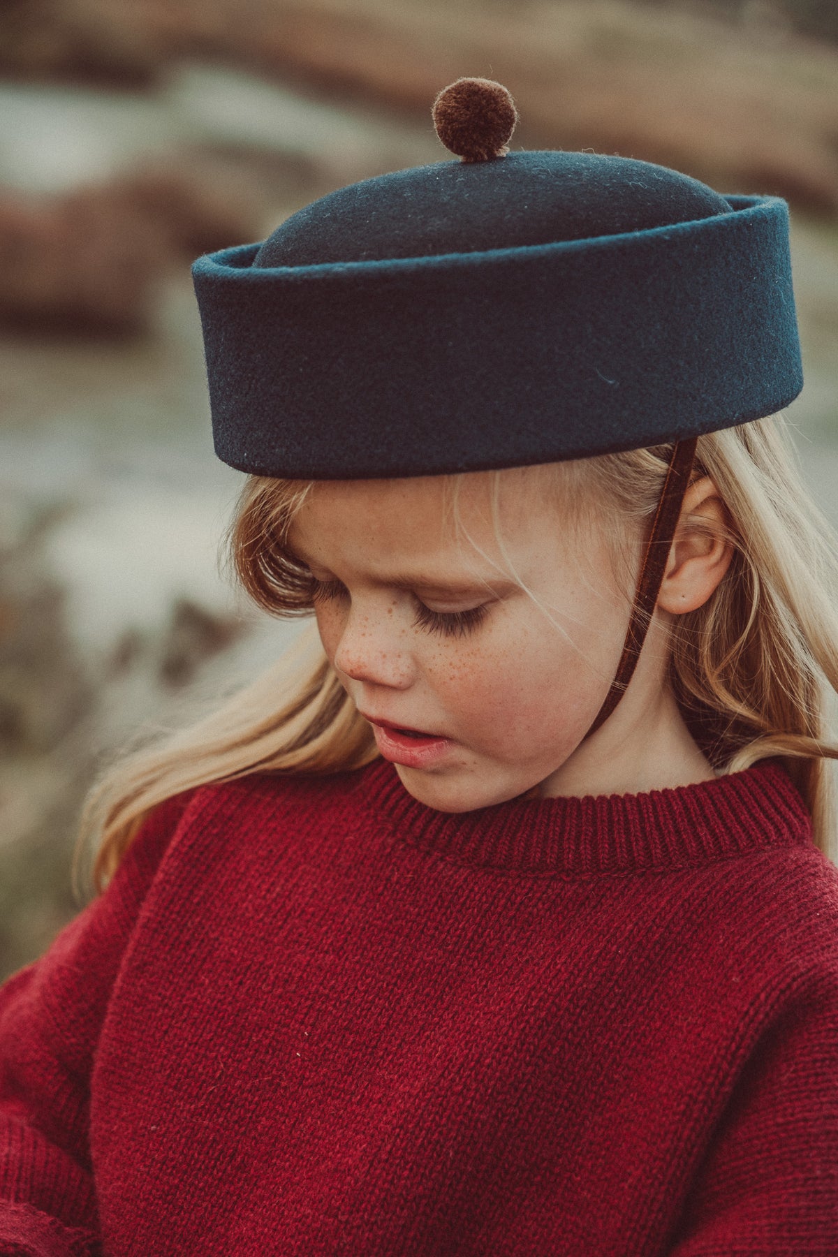 Artur Wool Sweater Granate