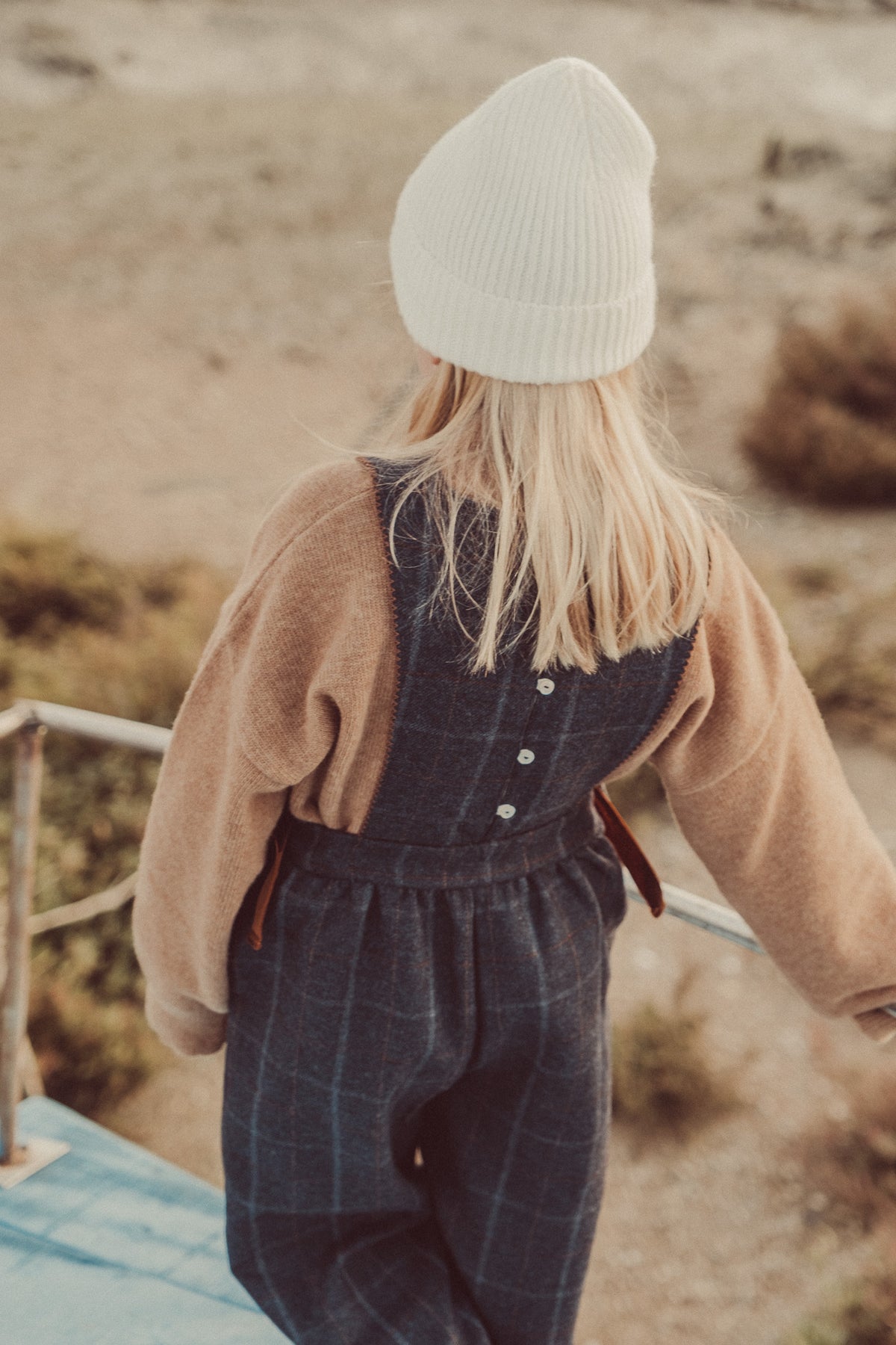 Carmen Fine Wool Turtleneck Sweater Caramel