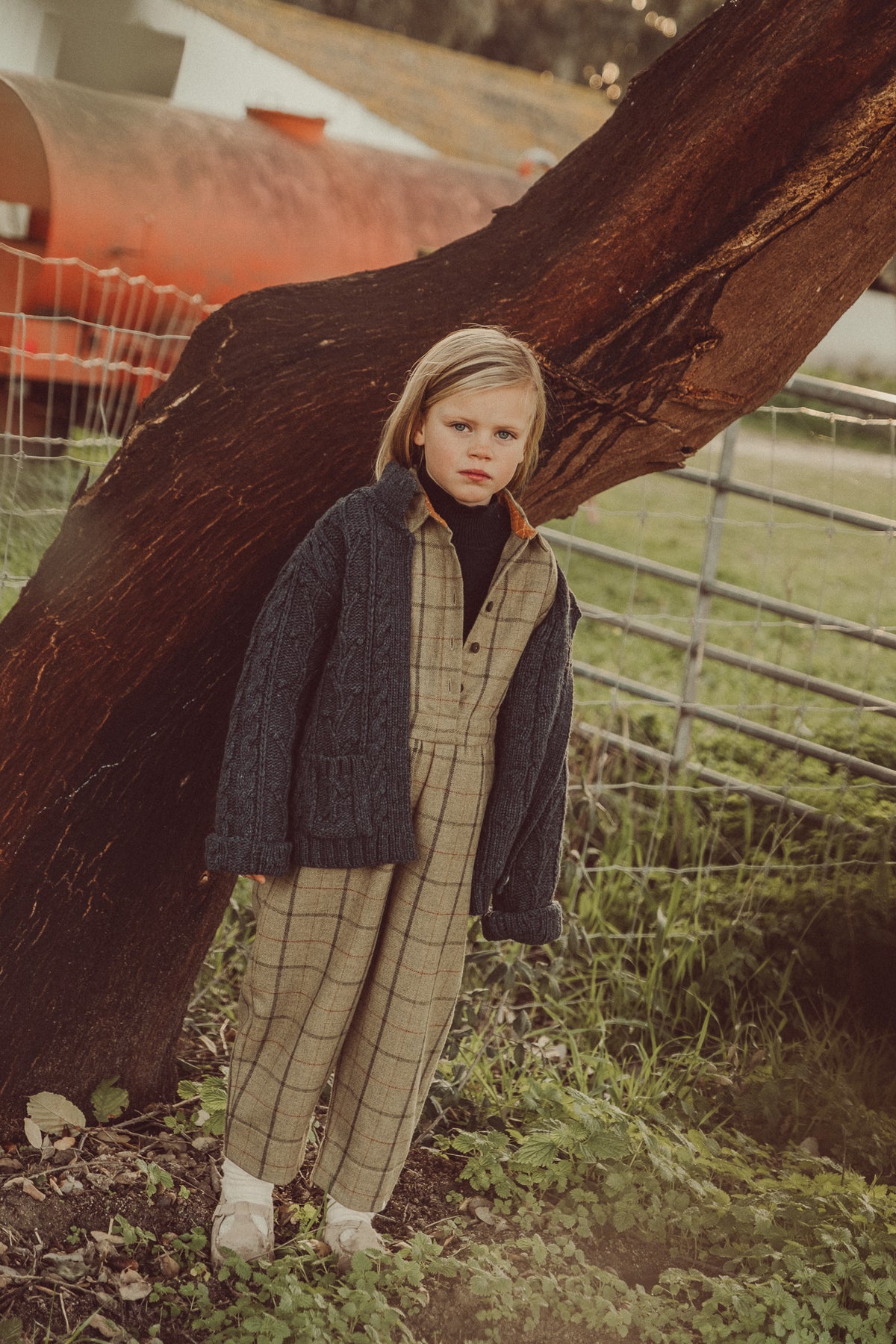Carmen Fine Wool Turtleneck Sweater Navy