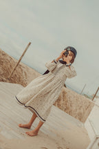 Julieta Maxi Dress Navy Flowers