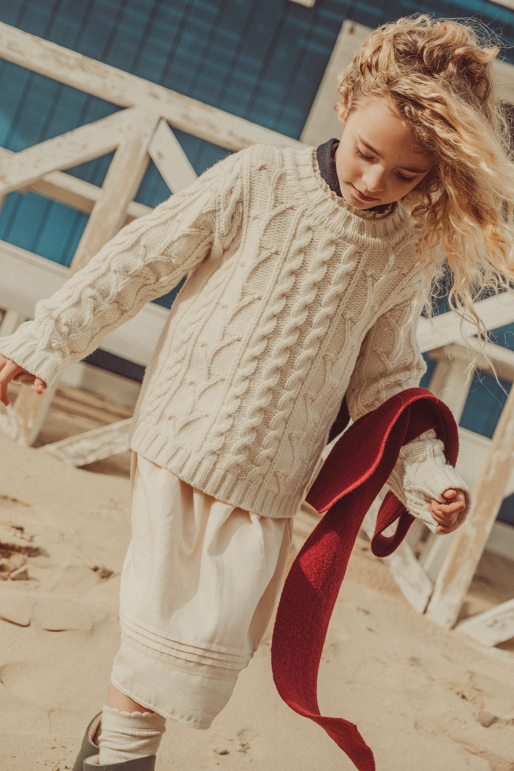 Clara Wool Sweater Ecru (Special Edition)