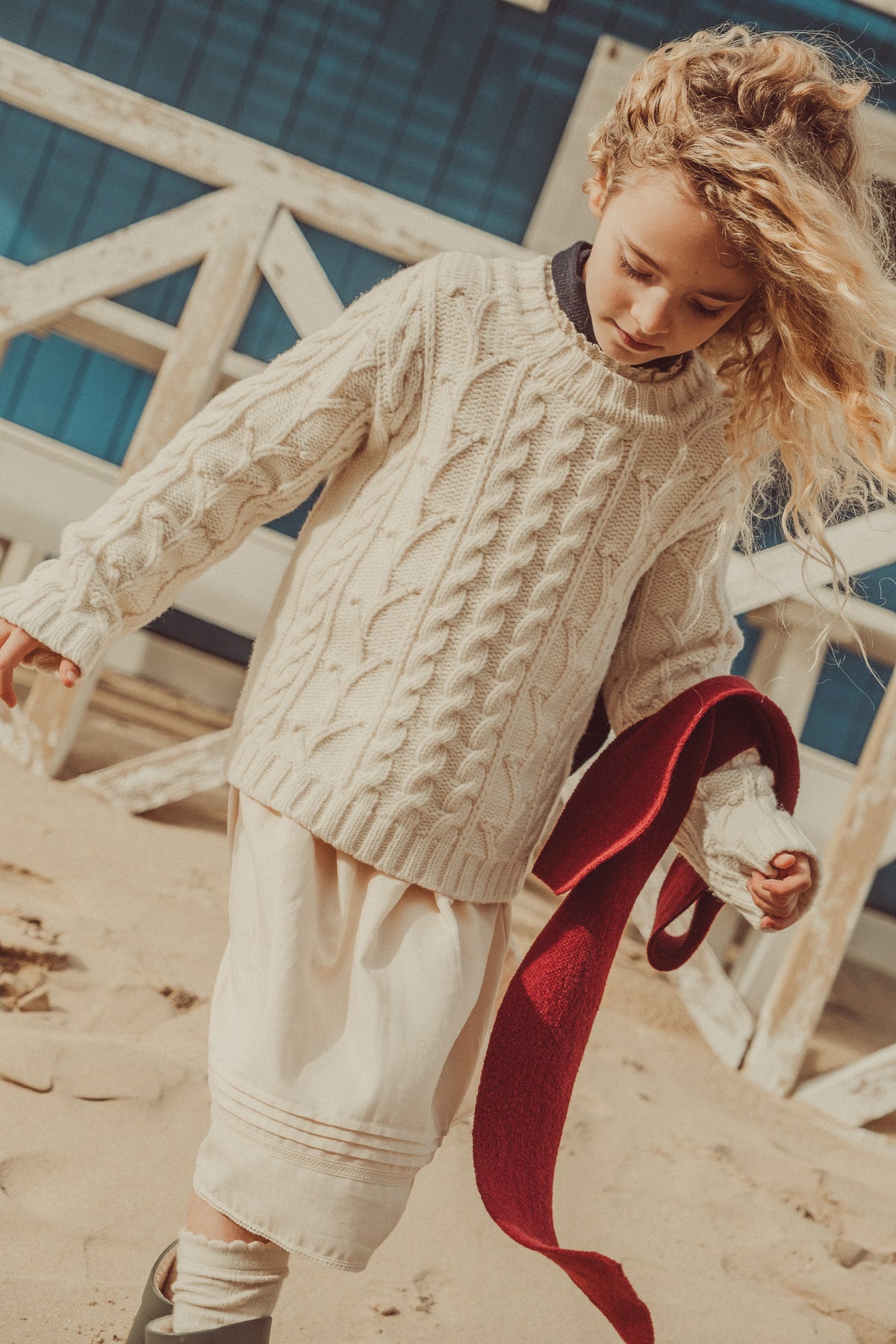 Clara Wool Sweater Ecru (Special Edition)