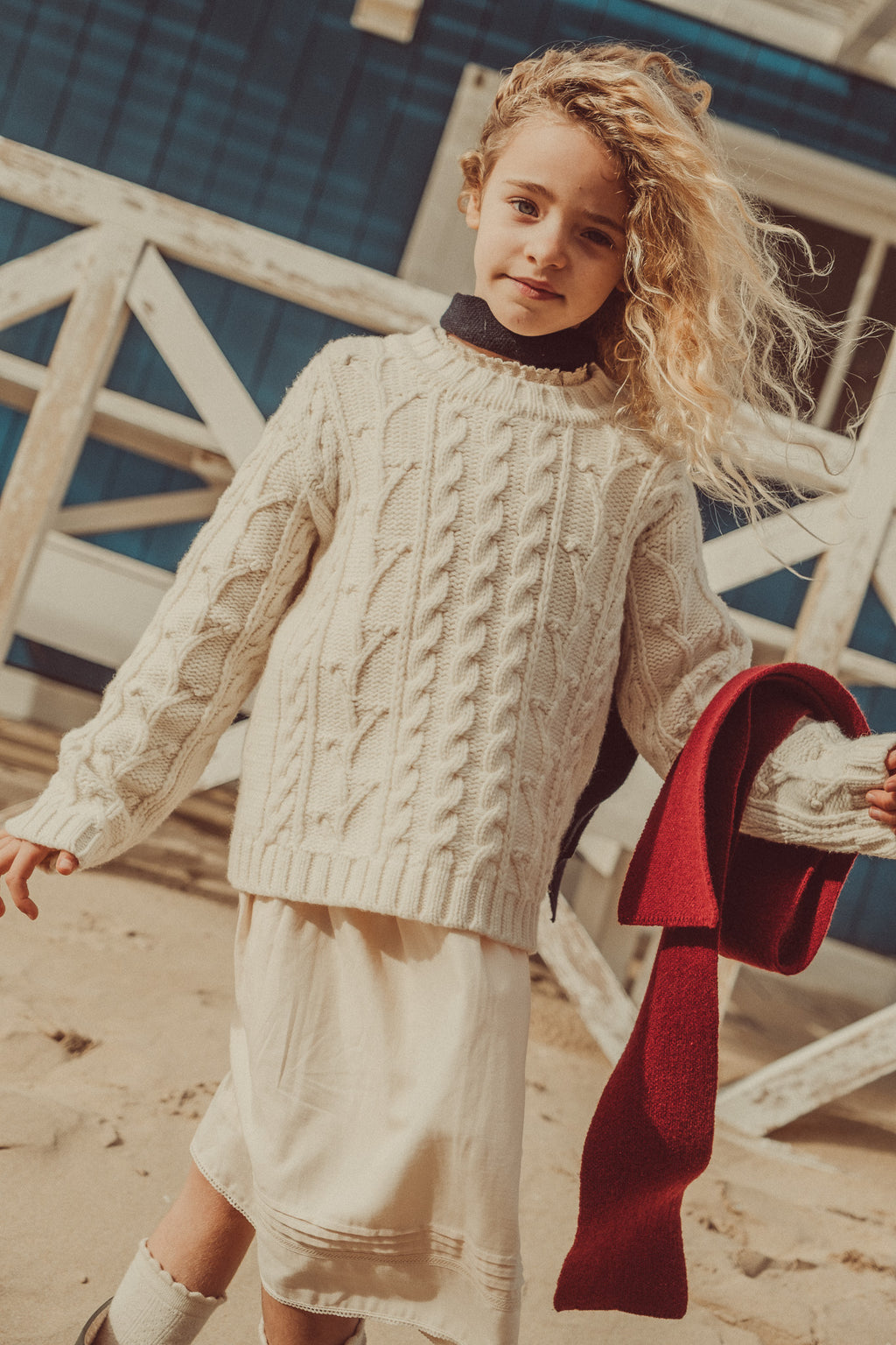 Clara Wool Sweater Ecru (Special Edition)