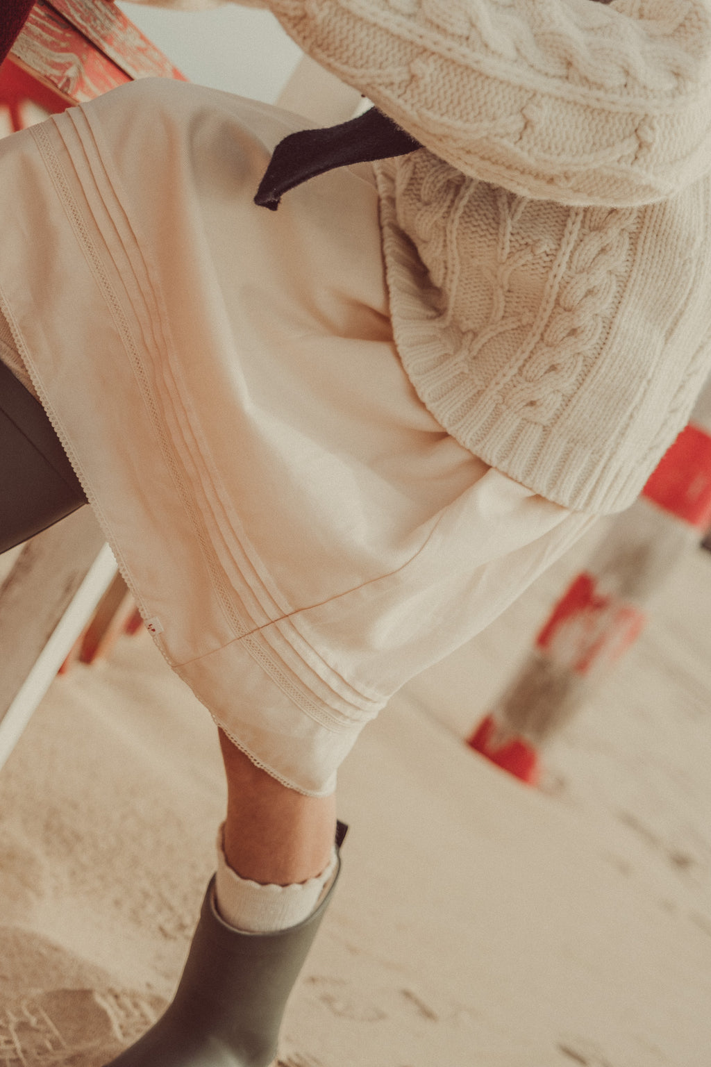 Clara Wool Sweater Ecru (Special Edition)
