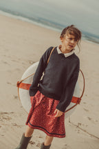 Artur Wool Sweater Navy