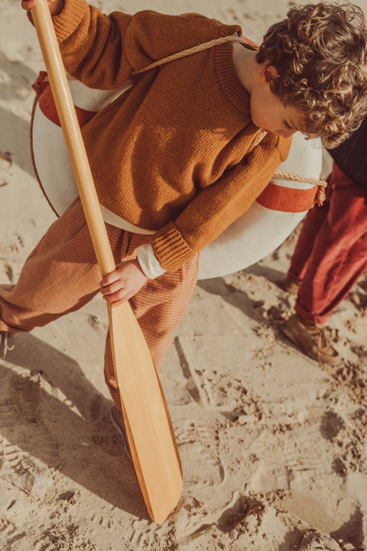 Artur Wool Sweater Caramel