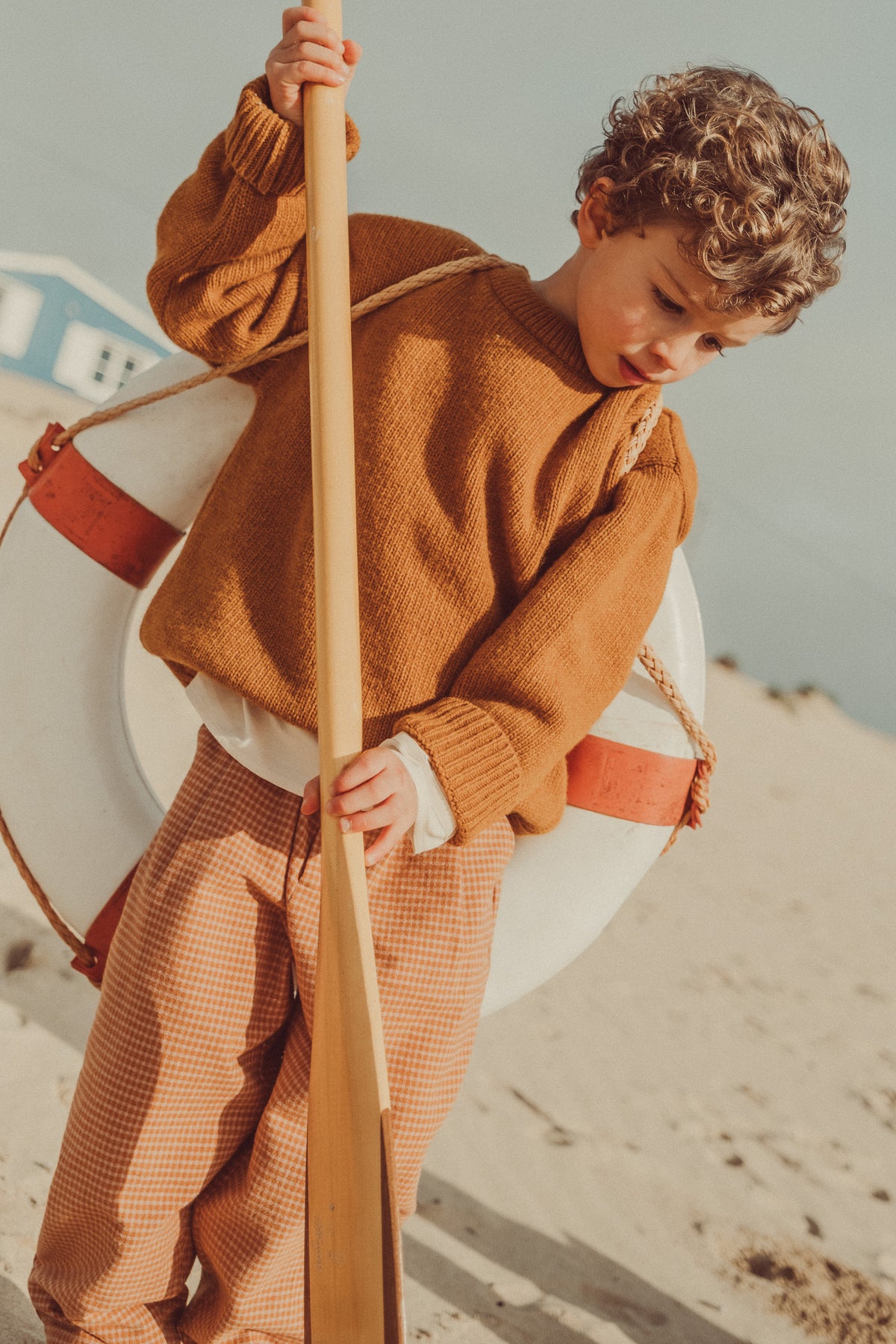Artur Wool Sweater Caramel