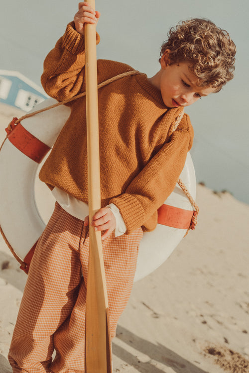 Artur Wool Sweater Caramel