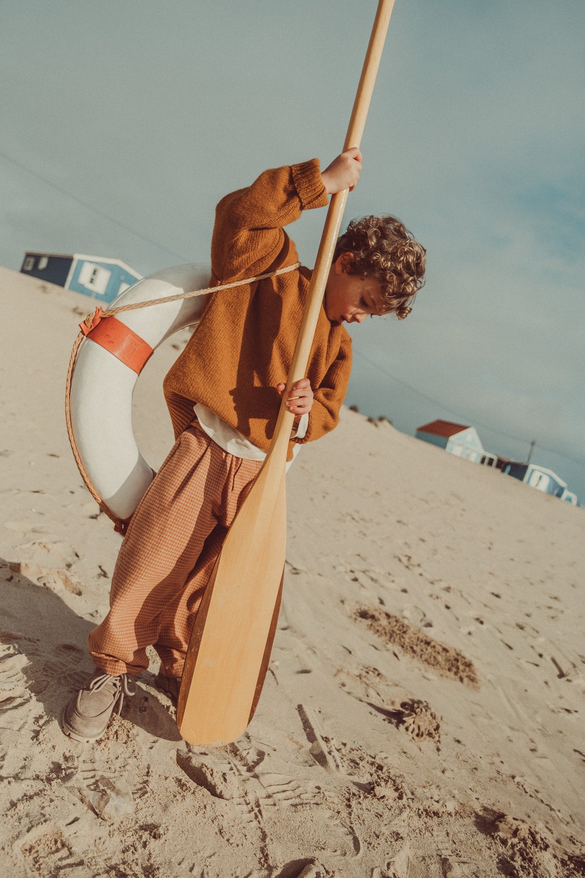 Artur Wool Sweater Caramel