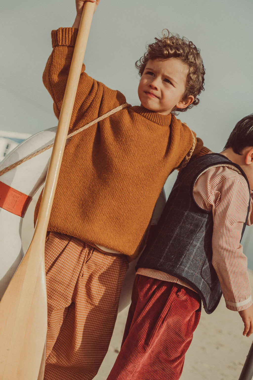 Artur Wool Sweater Caramel