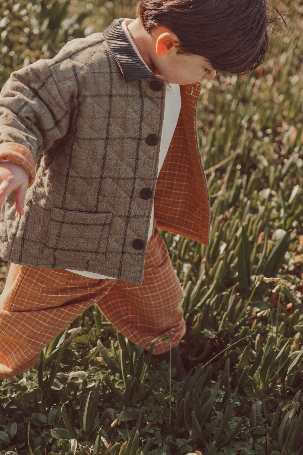Fausto Jacket Green Tartan