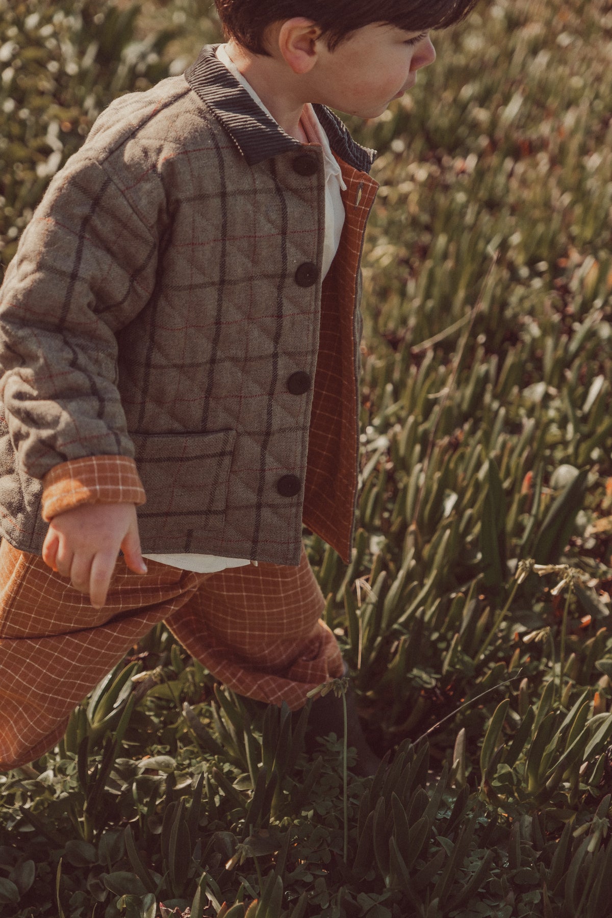 Fausto Jacket Green Tartan