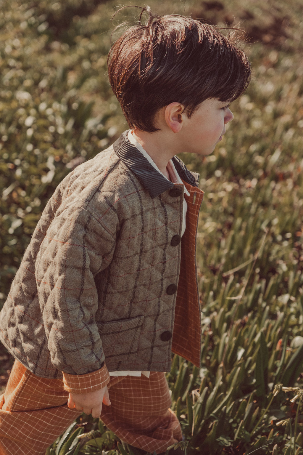 Fausto Jacket Green Tartan