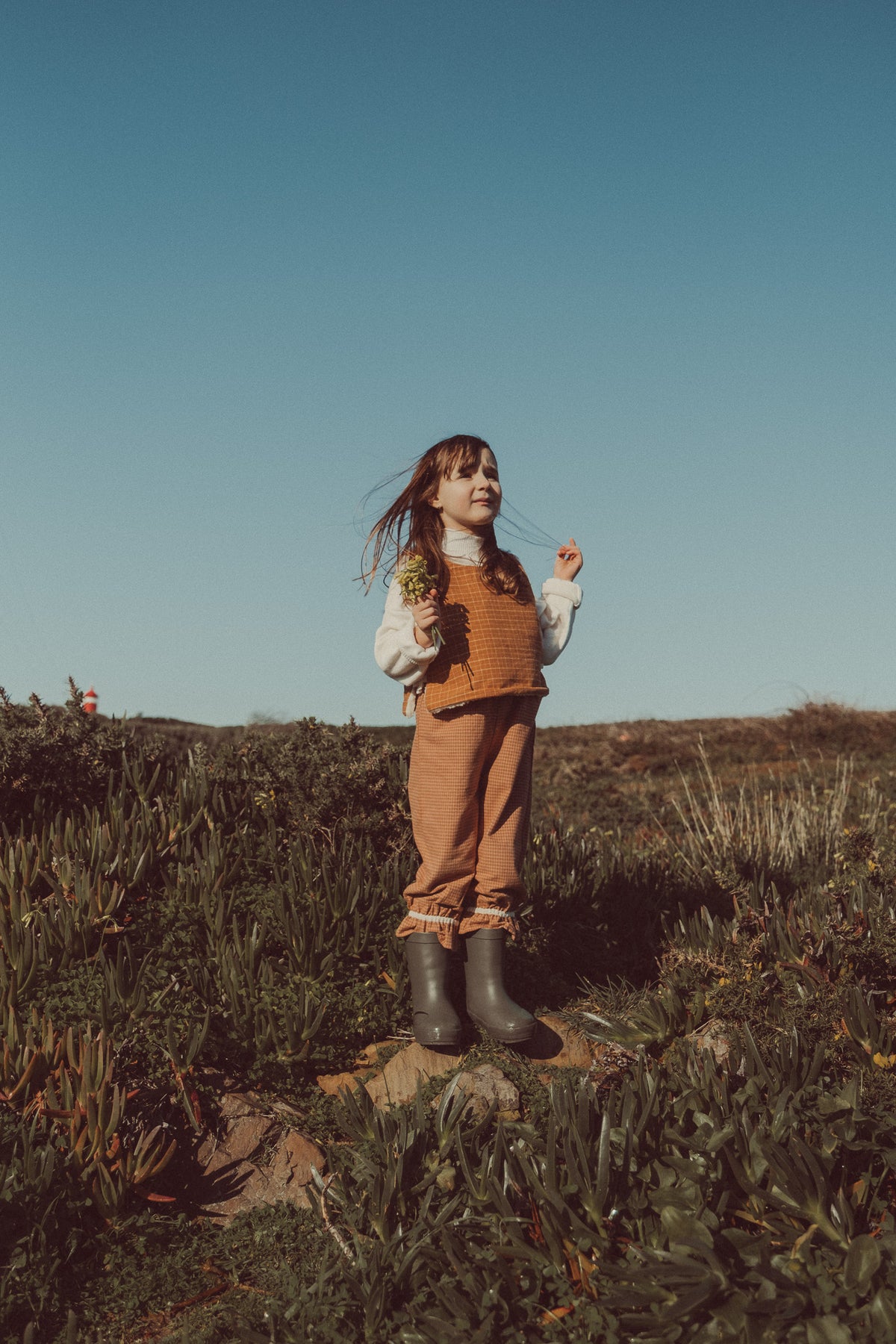 Louise Reversible Sherpa Vest Ecru