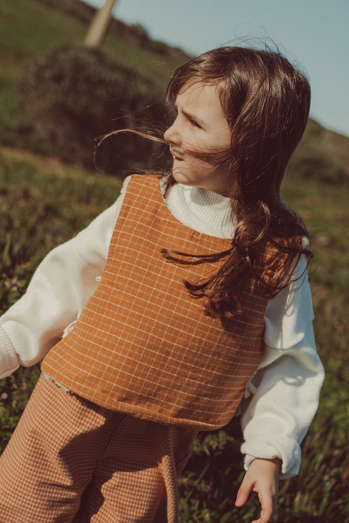 Carmen Fine Wool Turtleneck Sweater Ecru