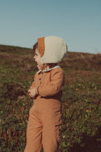 Noa Baby Jumpsuit Amber Mini Checks