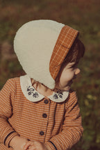 Noa Baby Jumpsuit Amber Mini Checks