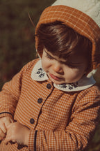 Noa Baby Jumpsuit Amber Mini Checks
