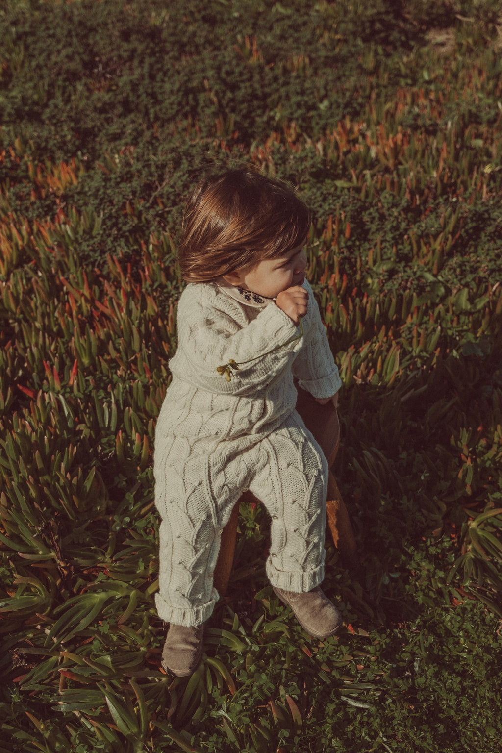 Aires Knitted Jumpsuit Ecru (Special Edition)