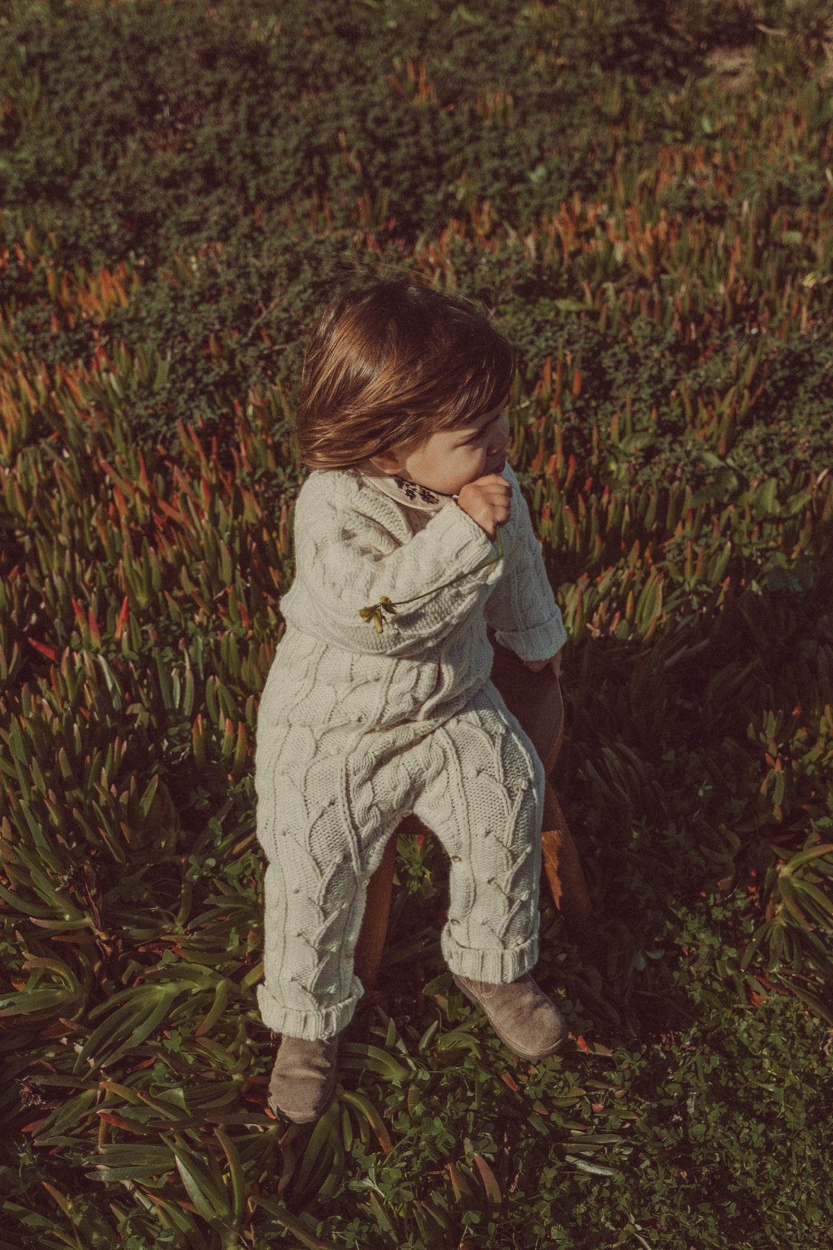 Aires Knitted Jumpsuit Ecru (Special Edition)