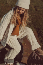 Berta Wool Pants Ecru (Special Edition)