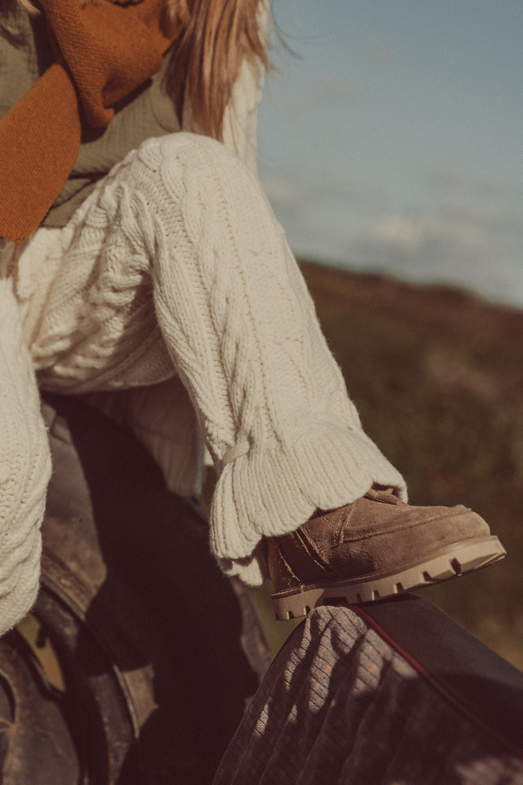 Berta Wool Pants Ecru (Special Edition)