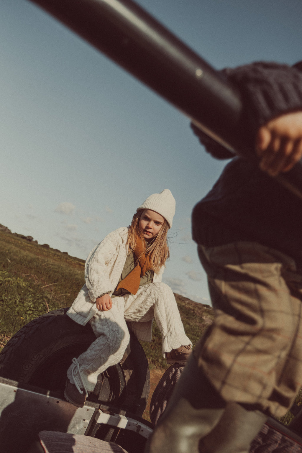 Berta Wool Pants Ecru (Special Edition)