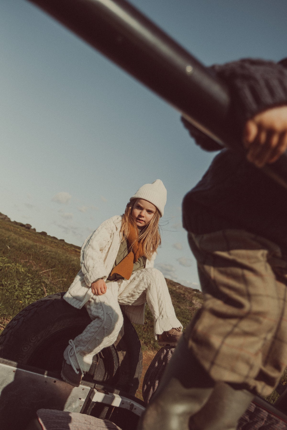 Berta Wool Pants Ecru (Special Edition)