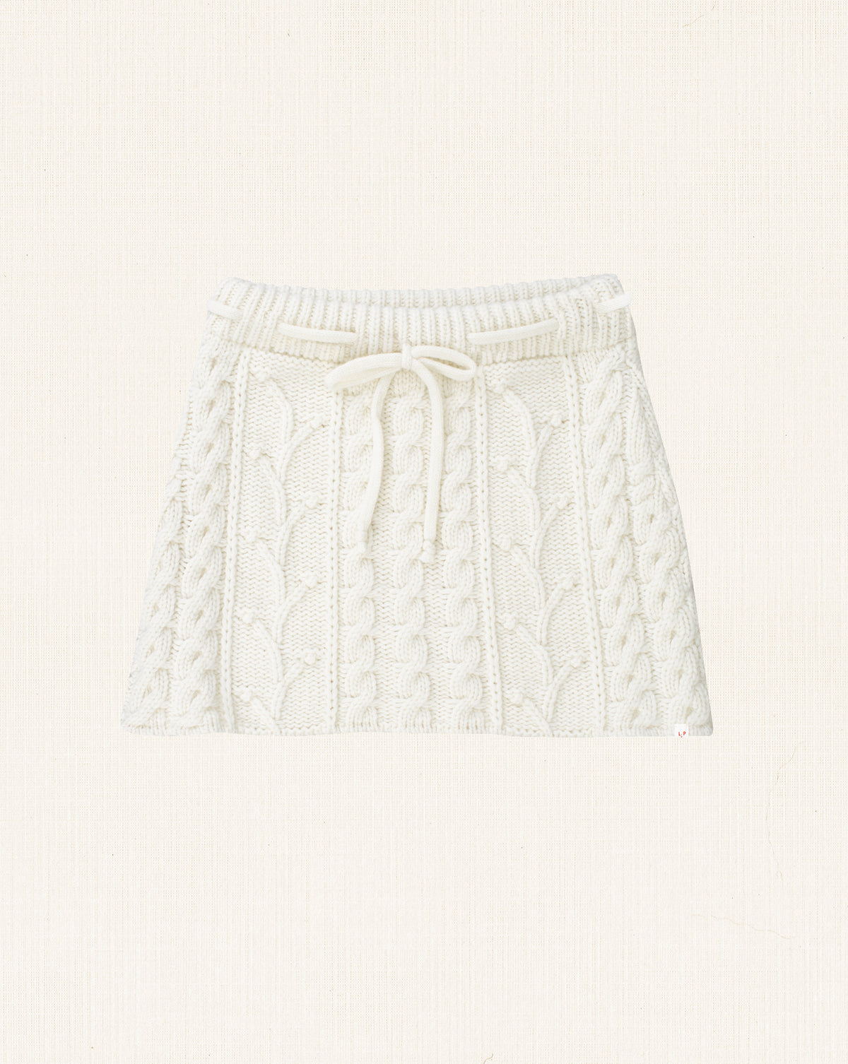 Ermelinda Wool Skirt Ecru (Special Edition)