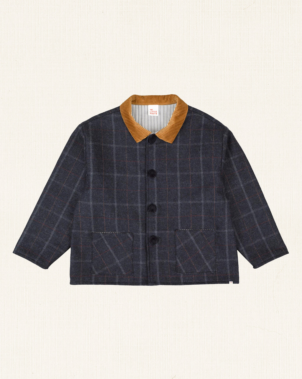 Fausto Jacket Navy Tartan