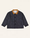 Fausto Jacket Navy Tartan