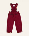 Flora Jumpsuit Granate Velvet
