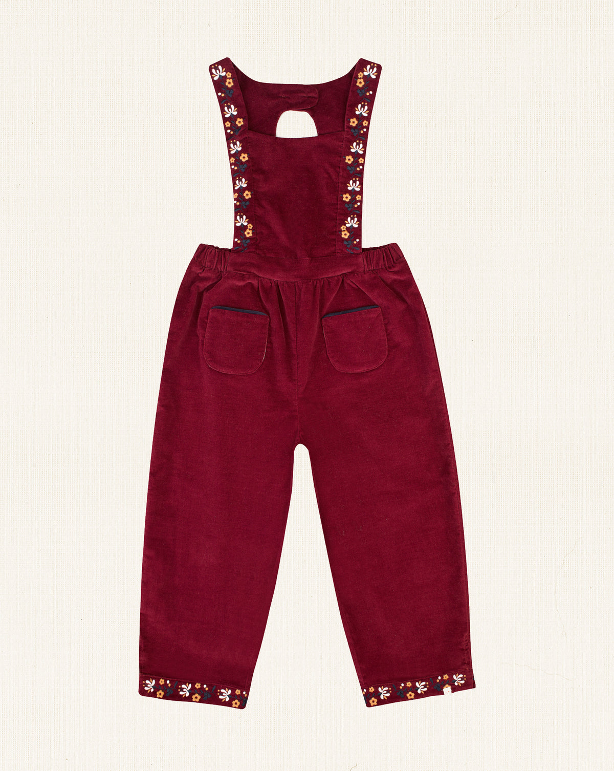 Flora Jumpsuit Granate Velvet
